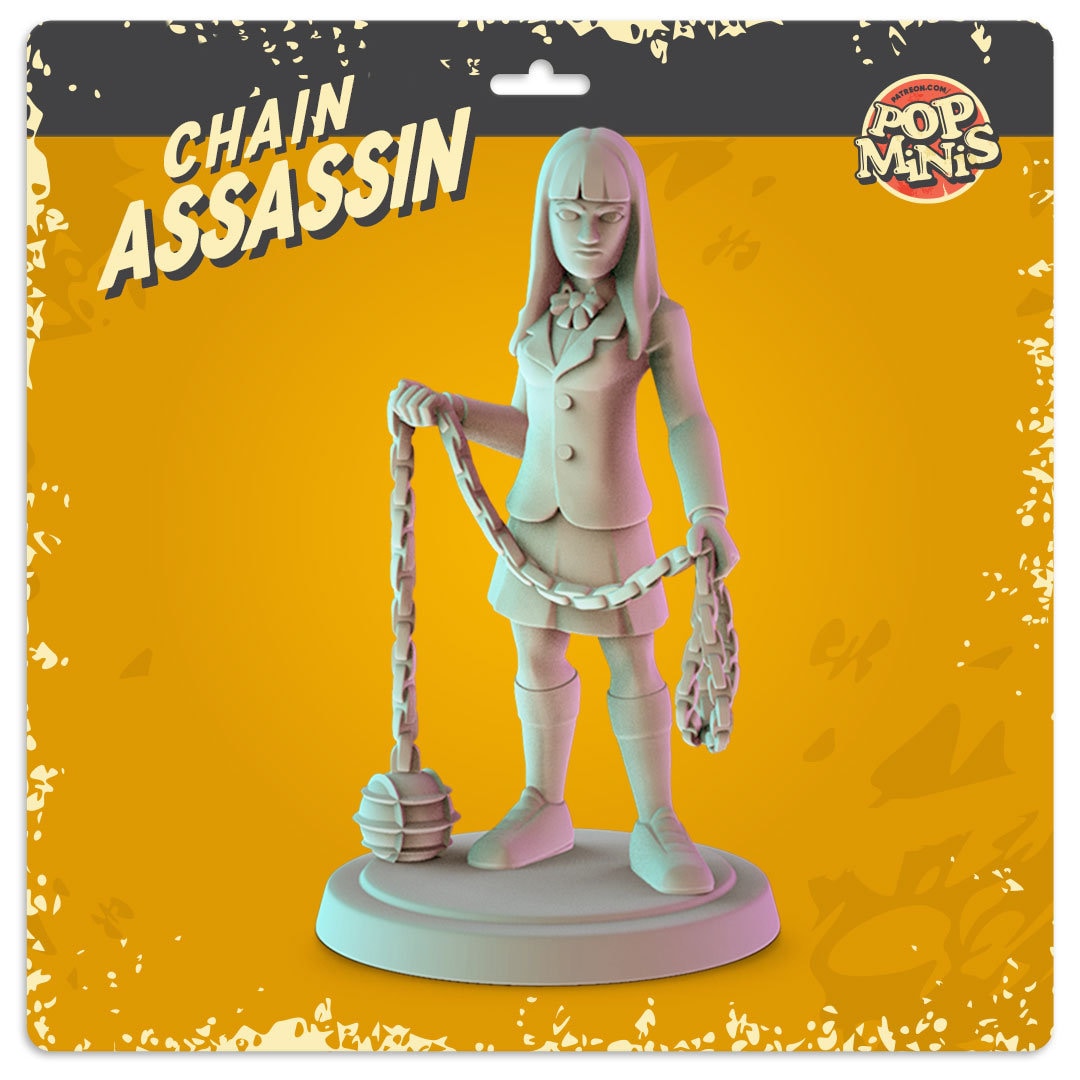 Kill Bill 34mm table top mini's pop culture, Quentin Tarantino, the bride, bill