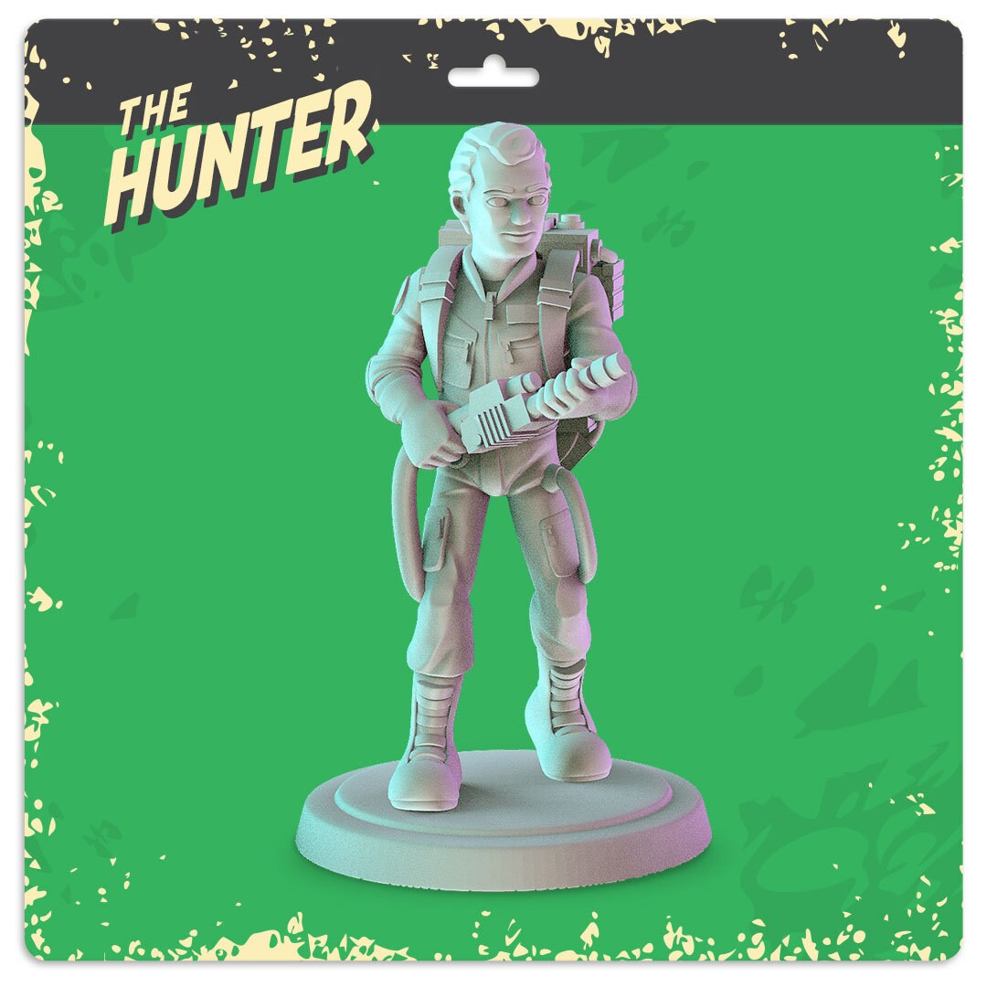 Ghostbusters 36mm scale Miniatures - set of 6 x 36mm, tabletop RPGs. Designed b