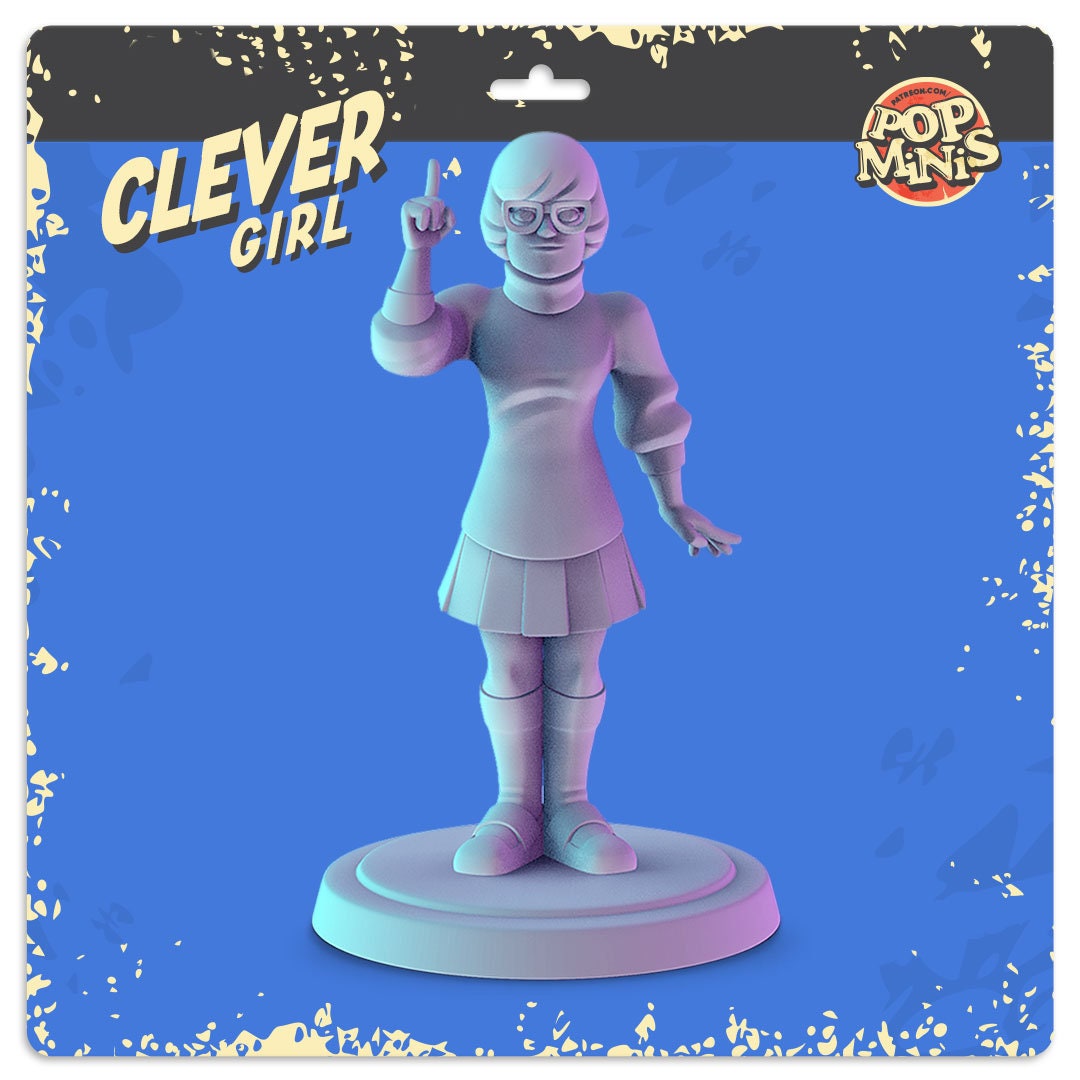 scooby doo cartoon Miniatures - complete set 6 x 36mm Dioramas, tabletop RPGs.
