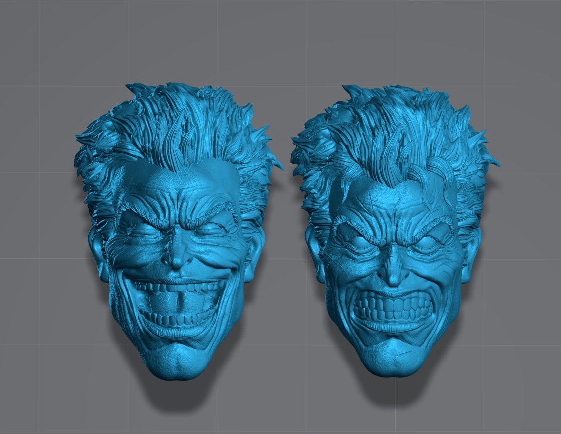 Joker head sculpt 1/10 7 inch dc multiverse figures joaquin phoenix