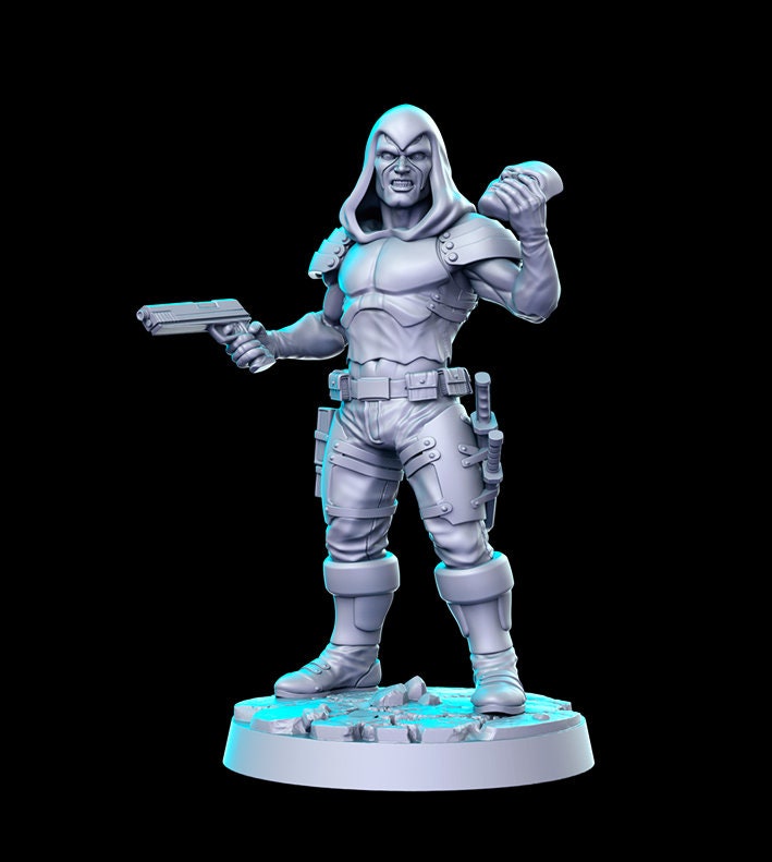 Cobra disguise guy - 35mm Scale DnD Miniature | Dungeons and Dragons | RN Estud