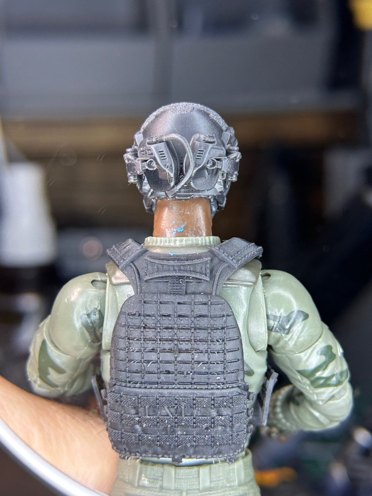Ballistic Helmet for 6 inch Action Figures: GI Joe, Mezco, Neca, Black Series