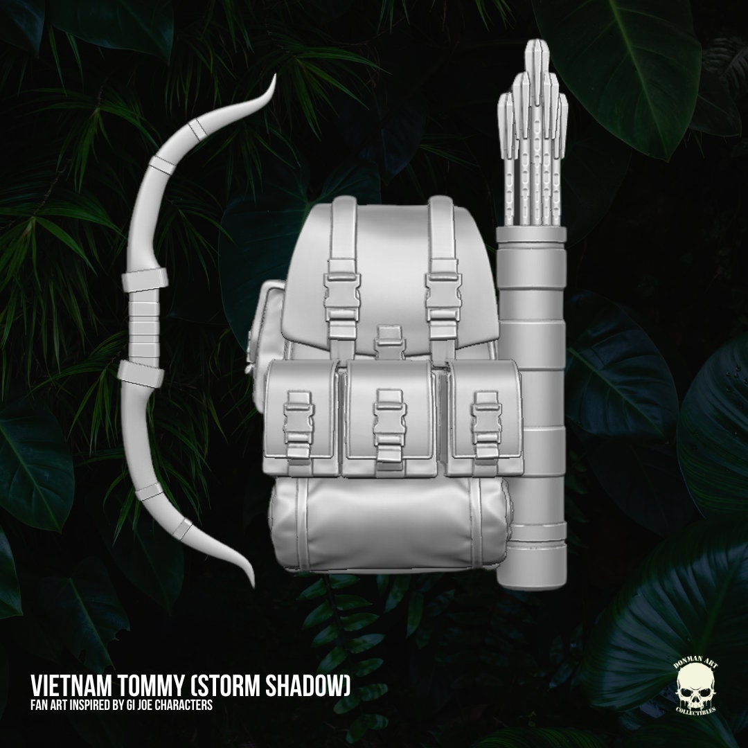 Snake Eyes Vietnam Tommy kit GI Joe classified 1:12 mezco marvel legend action