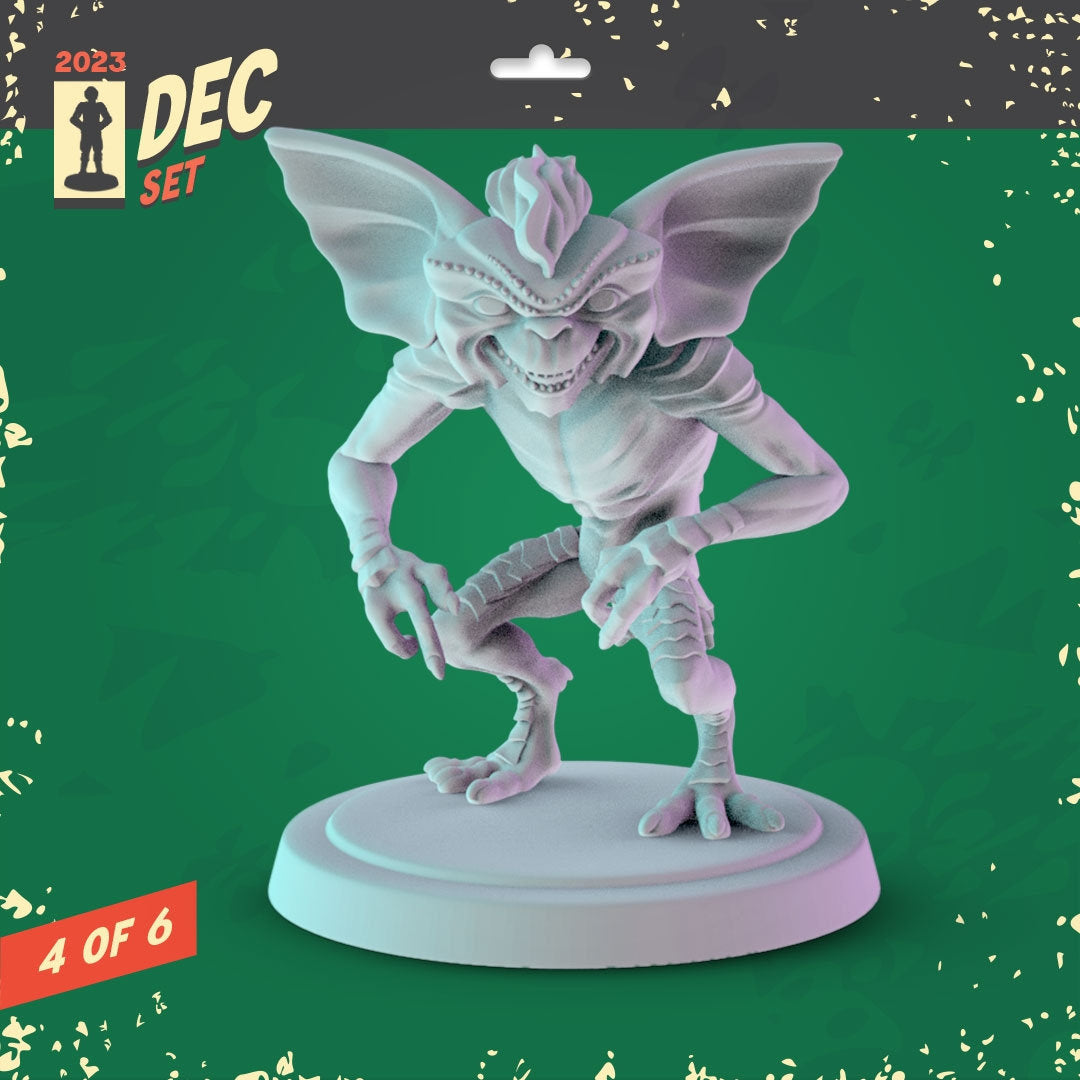 Gremlins 34mm Minis tabletop gaming, DnD Gizmo mogwai