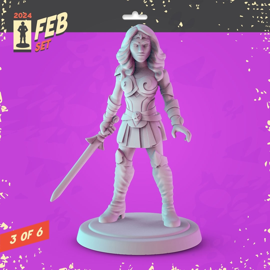 The Boys 34mm Minis tabletop gaming, DnD homelander, black noir