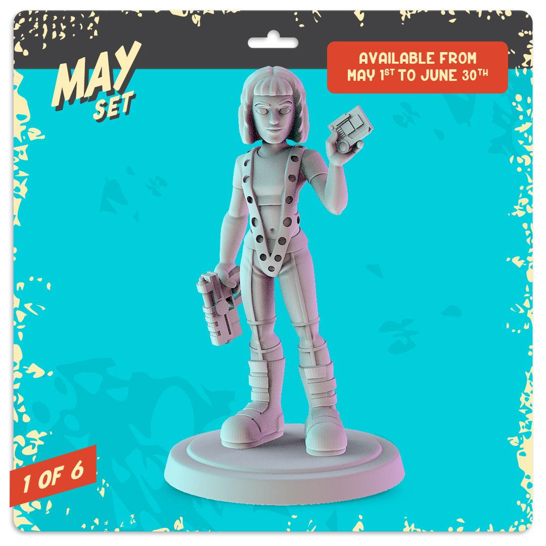 The Fifth 5th Element DND Minis 36mm Minis |Korben Dallas| Leeloo| Multi pass |