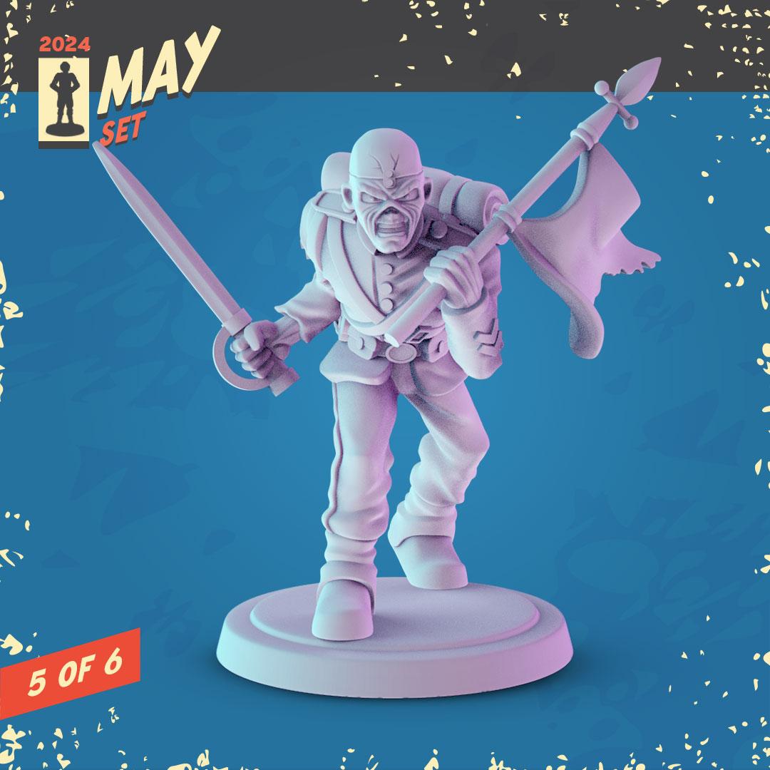 Rock Icons 36mm Minis: Tabletop Gaming, DnD, Music Fan Gift