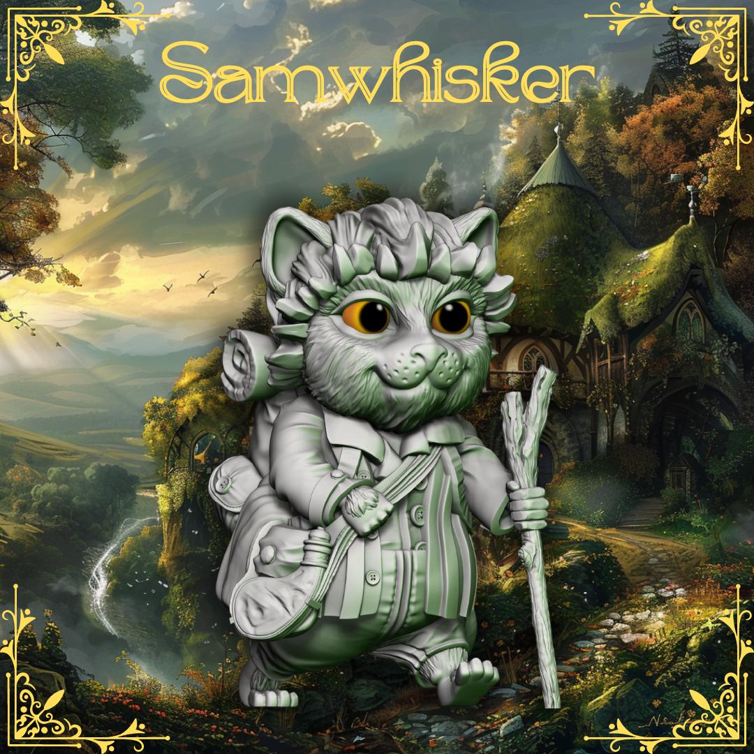 Lord of the Cats -- Samwhisker |45mm Mini |LOTR Samwise Gamgee|