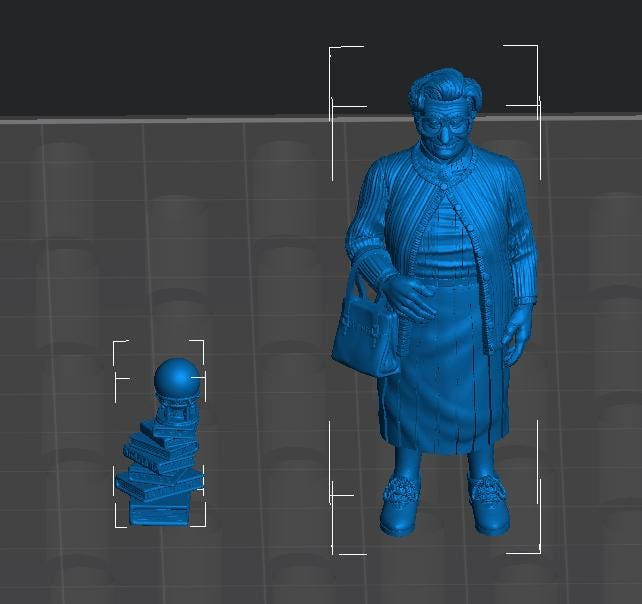 MRS.DUFFTFIRE -- Arkham's Nightmare DnD 32mm lovecraft horror game