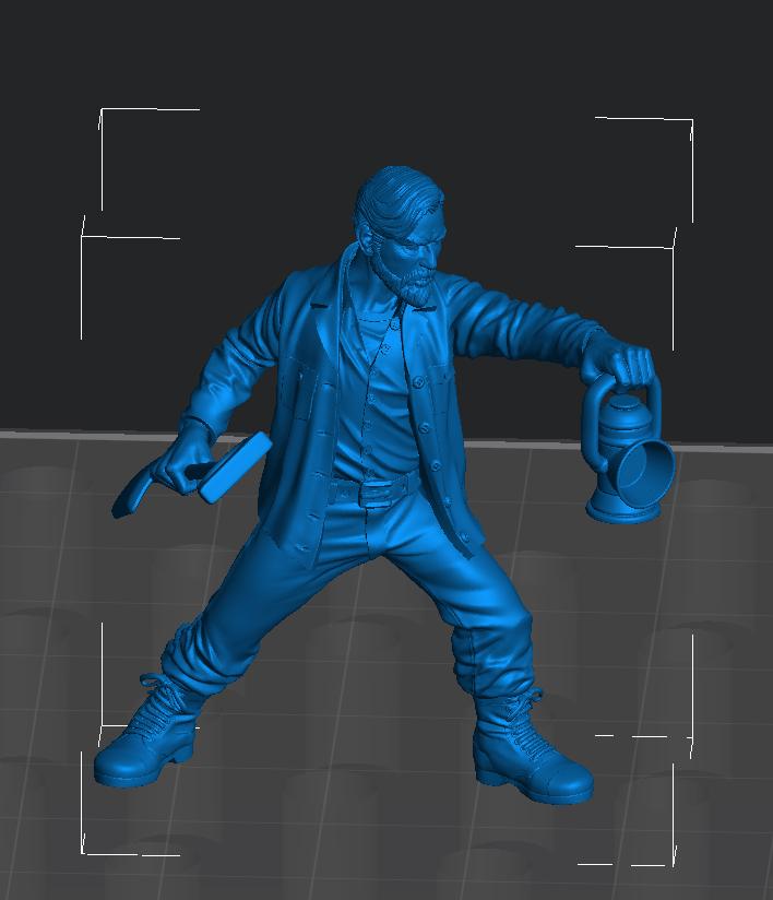 Toby One -- Arkham's Nightmare DnD 32mm lovecraft horror not obi wan kenobi 2