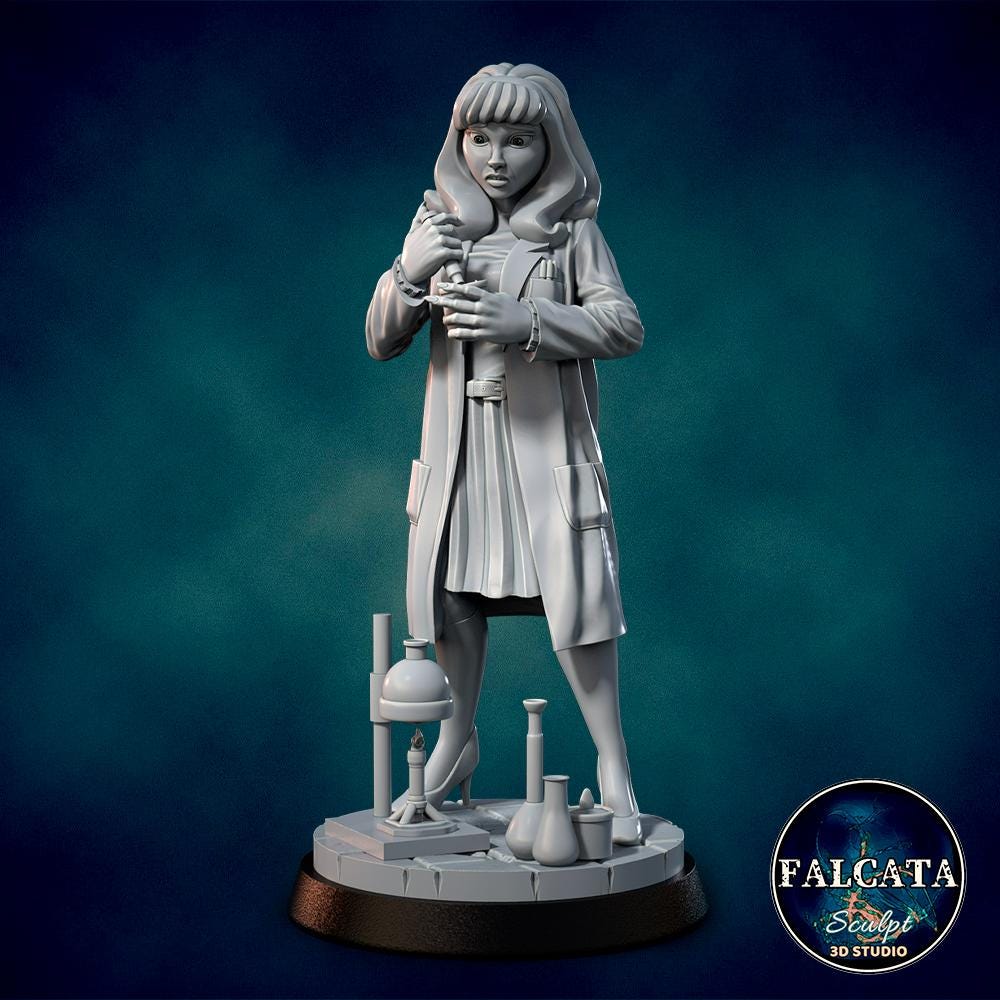 DAFNE BLADE -- Arkham's Nightmare DnD 32mm lovecraft Daphne