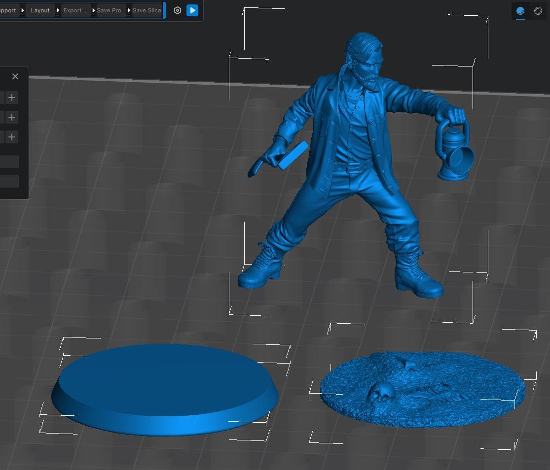 Toby One -- Arkham's Nightmare DnD 32mm lovecraft horror not obi wan kenobi