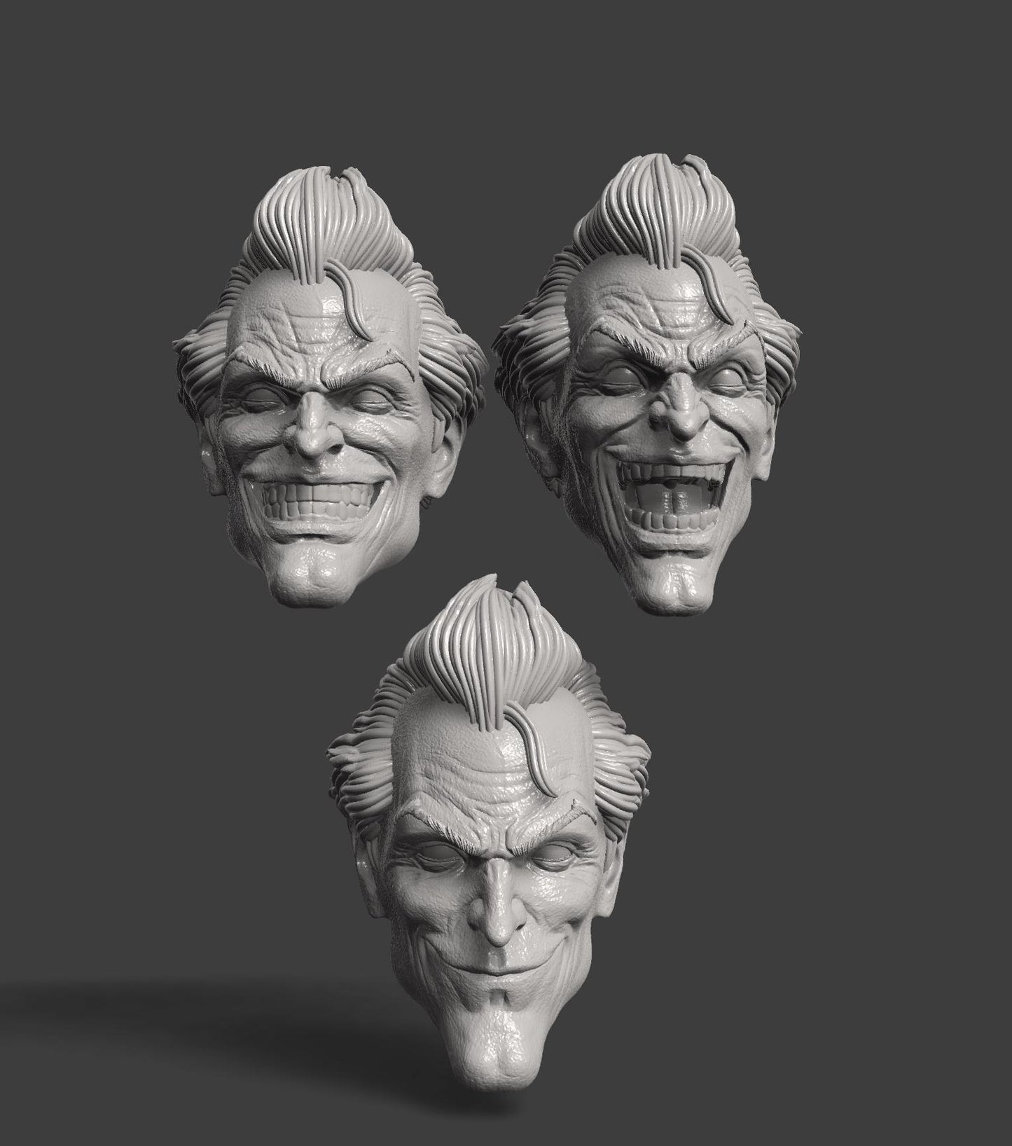 Joker head sculpt 1/10 7 inch dc multiverse figures joaquin phoenix