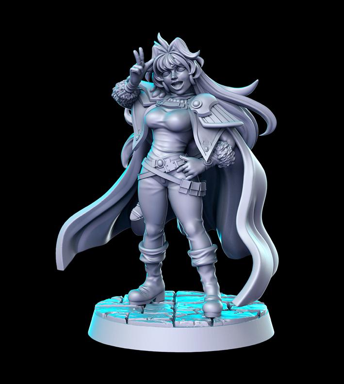 Anime Series Vol 2 Full Set DnD Miniature, Tabletop RPG DnD Mini, D&D Figurines