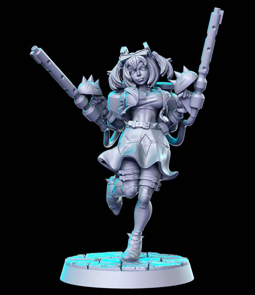 Anime Series Vol 24 Full Set DnD Miniature, Tabletop RPG DnD Mini, D&D Figurine