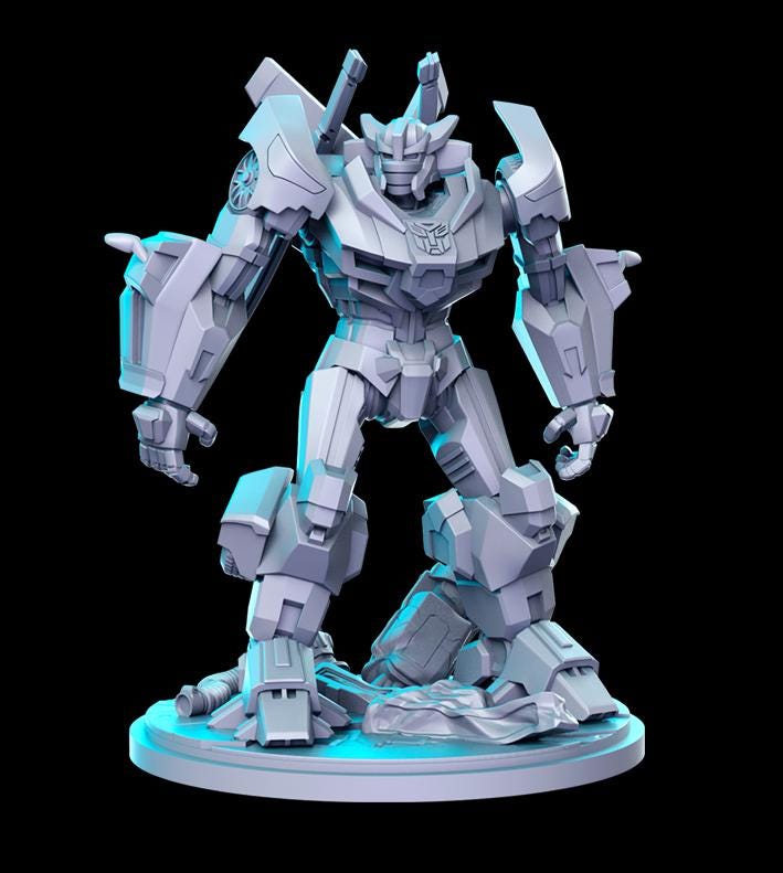 Disguised Robots DnD Miniature: RN Estudio Tabletop RPG Mini