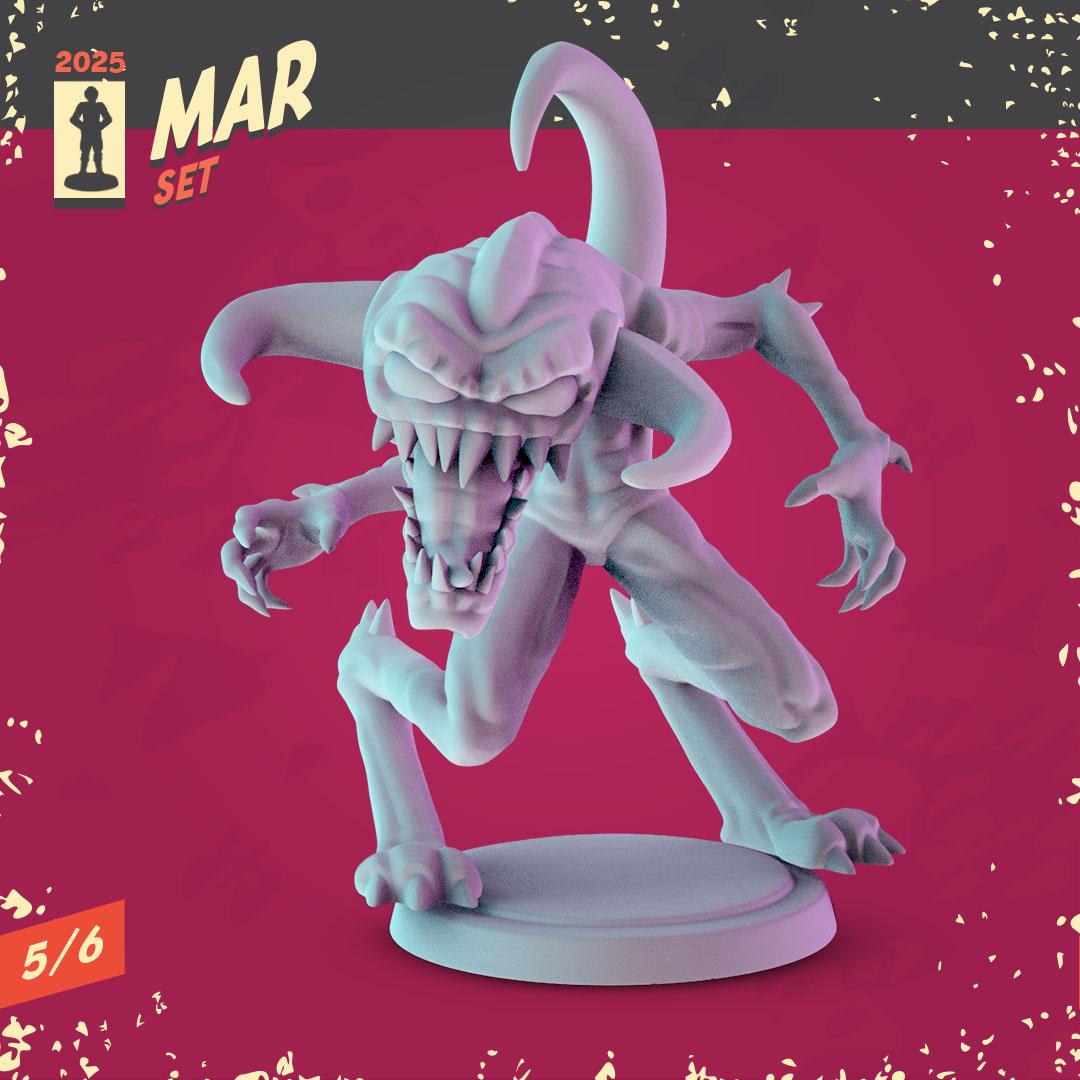 Spawn, Hellboy, V for Vendetta Miniatures: 36mm Resin Diorama Set