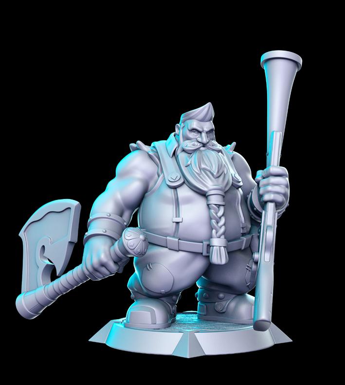 Western RPG Vol 3 Full Set DnD Miniature, Tabletop RPG DnD Mini, D&D Figurines,