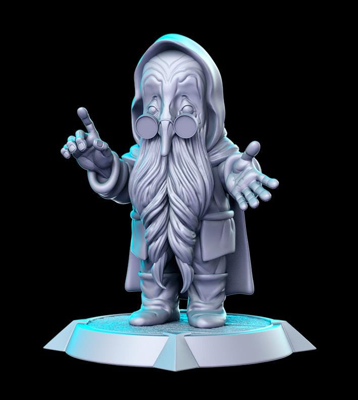 Western RPG Vol 6 Full Set DnD Miniature, Tabletop RPG Mini, D&D Figurines, Fan
