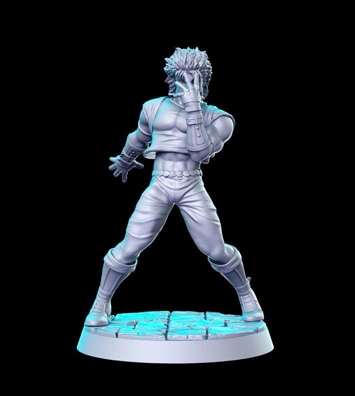Anime Series Vol 1 Full Set DnD Miniature, Tabletop RPG DnD Mini, D&D Figurines