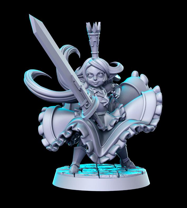 Anime Series Vol 3 Full Set DnD Miniature, Tabletop RPG DnD Mini, D&D Figurines