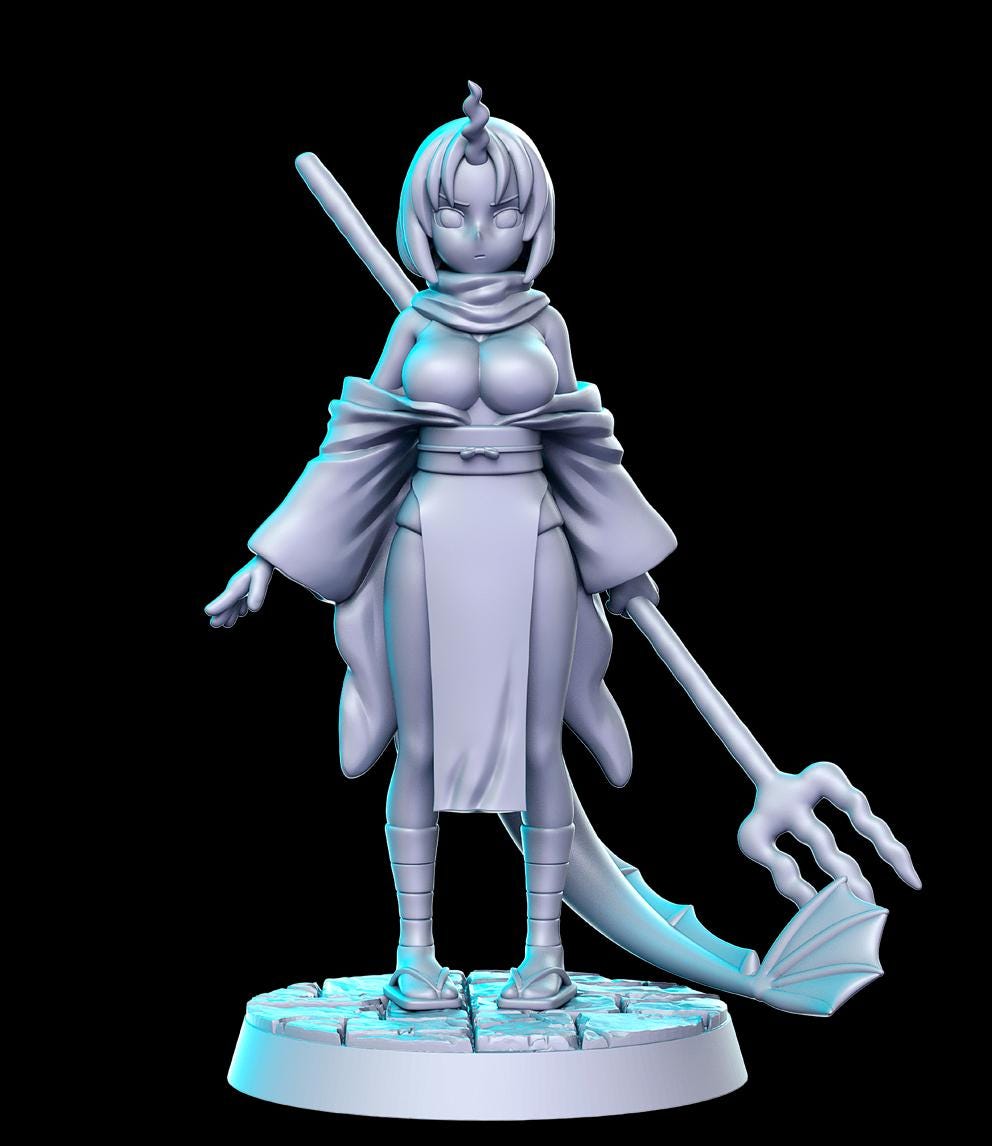 Anime Series Vol 17 Full Set DnD Miniature, Tabletop RPG DnD Mini, D&D Figurine
