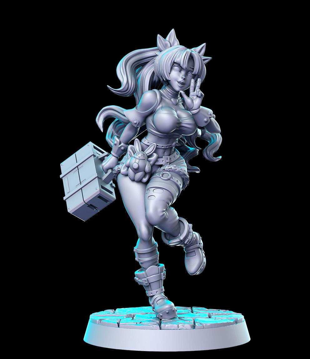 Anime Series Vol 24 Full Set DnD Miniature, Tabletop RPG DnD Mini, D&D Figurine