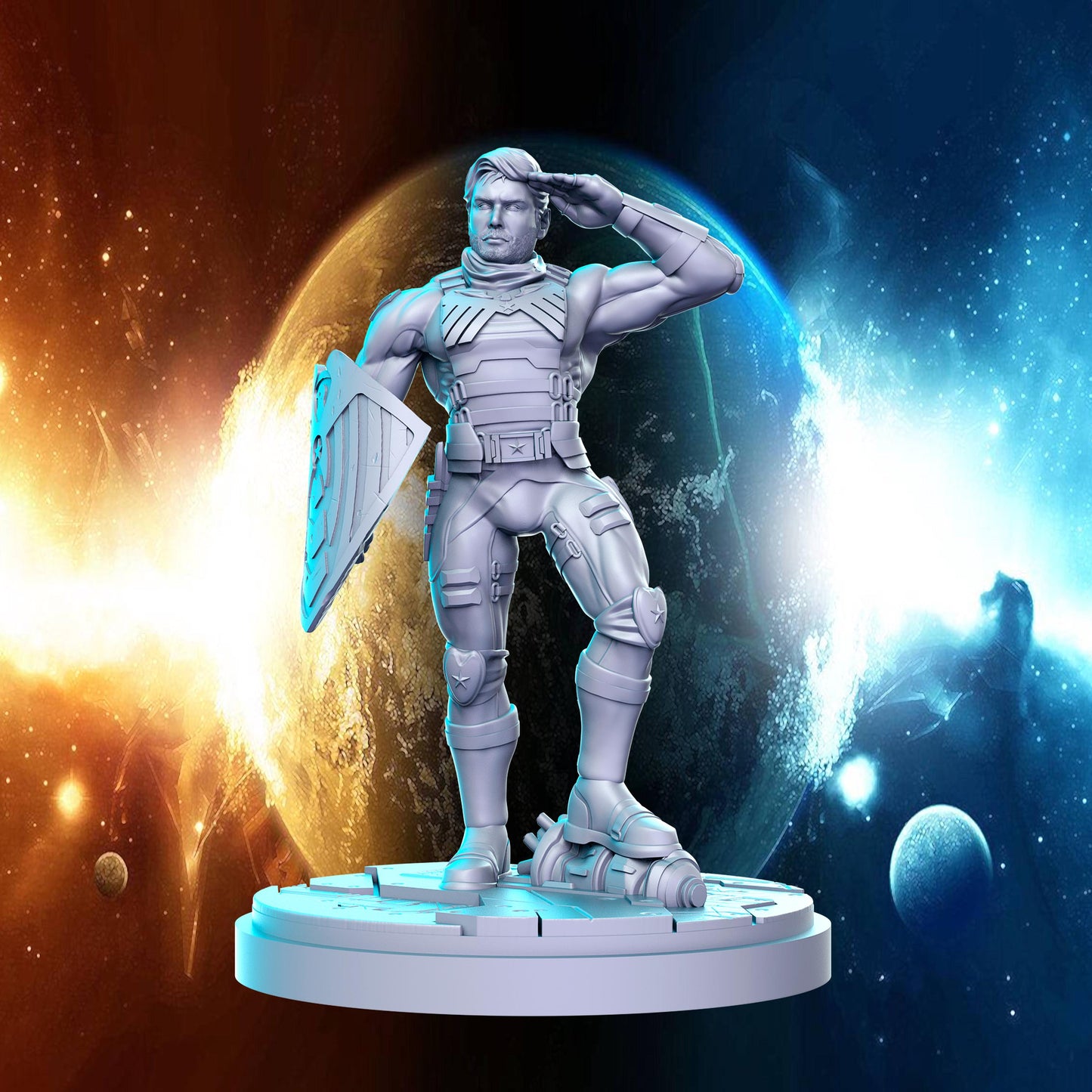 The Boys Superhero | RN Estudio 40mm Tabletop mini Homelander | Billy Butcher |