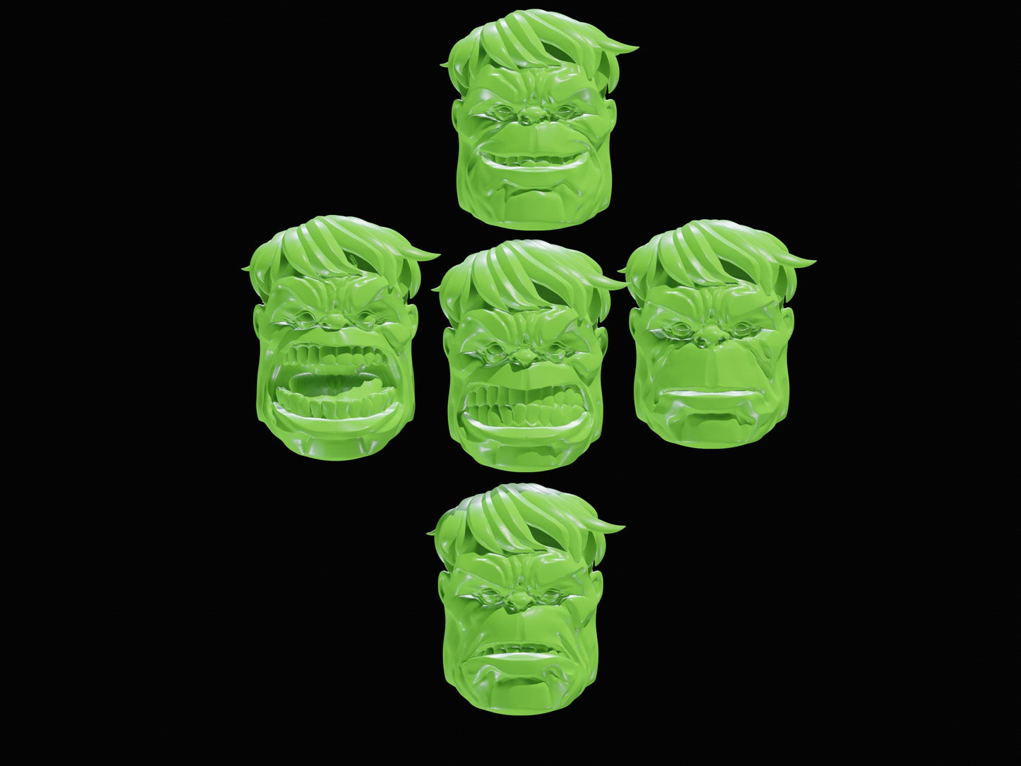 Animated Hulk head sculpt 1:12 6inch classified, GI joe, mezco, Marvel legend,