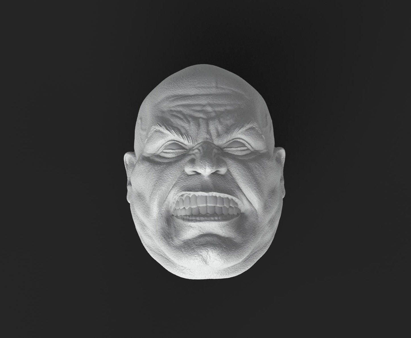Wilson Fisk Kingpin head sculpt marvel legends, GI Joe Classified, mezco, black