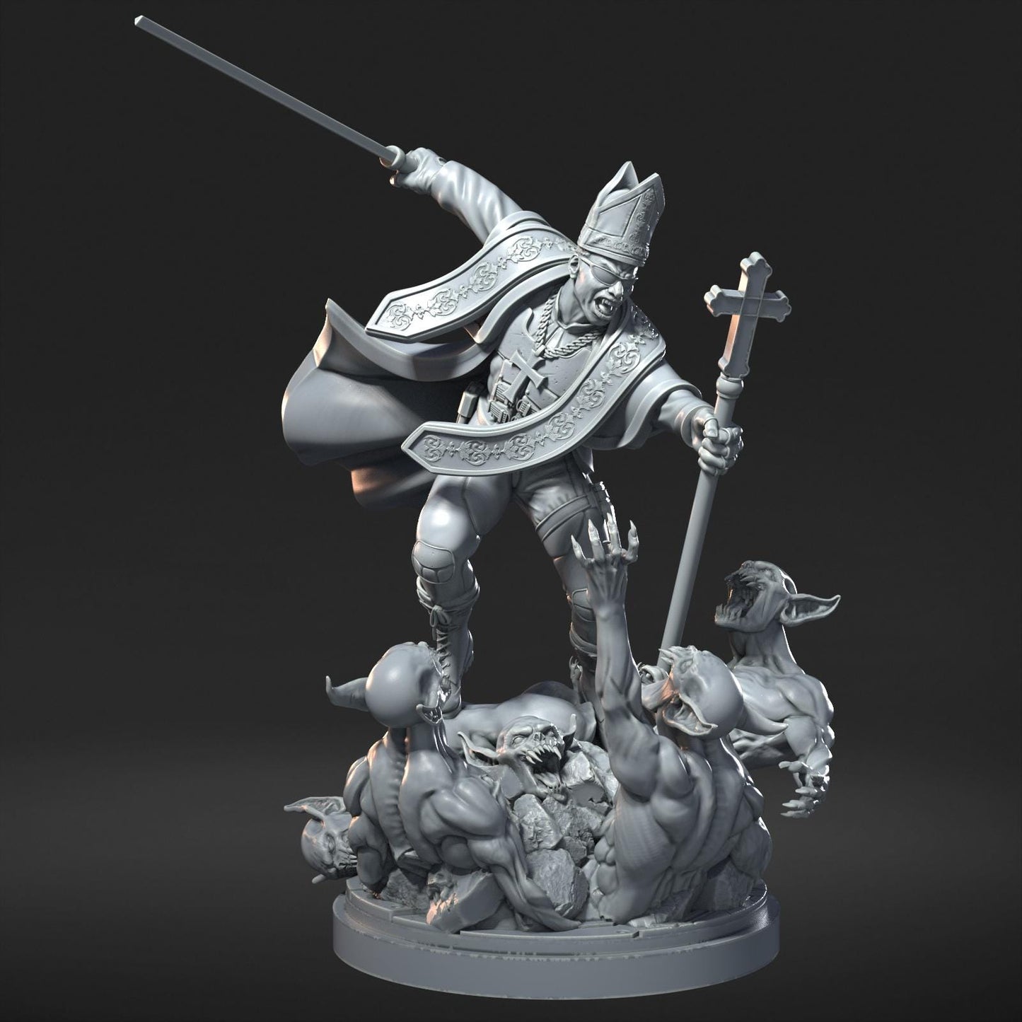 Jesus Christ and Apostles DnD Miniature Set: 40mm Resin RPG Figures