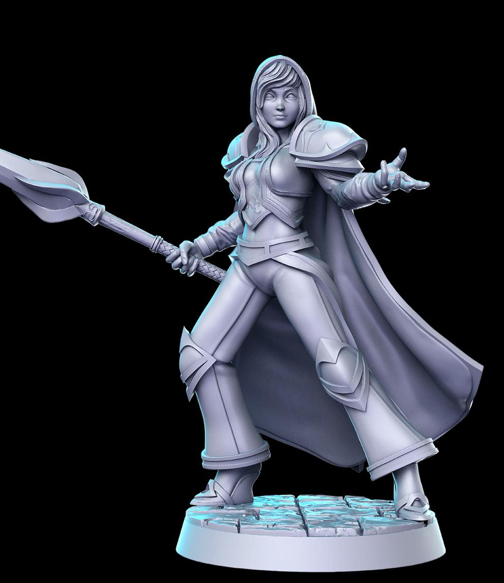 Blizzard Vo2 Full Set DnD Miniature, Tabletop RPG DnD Mini, D&D Figurines, Fant