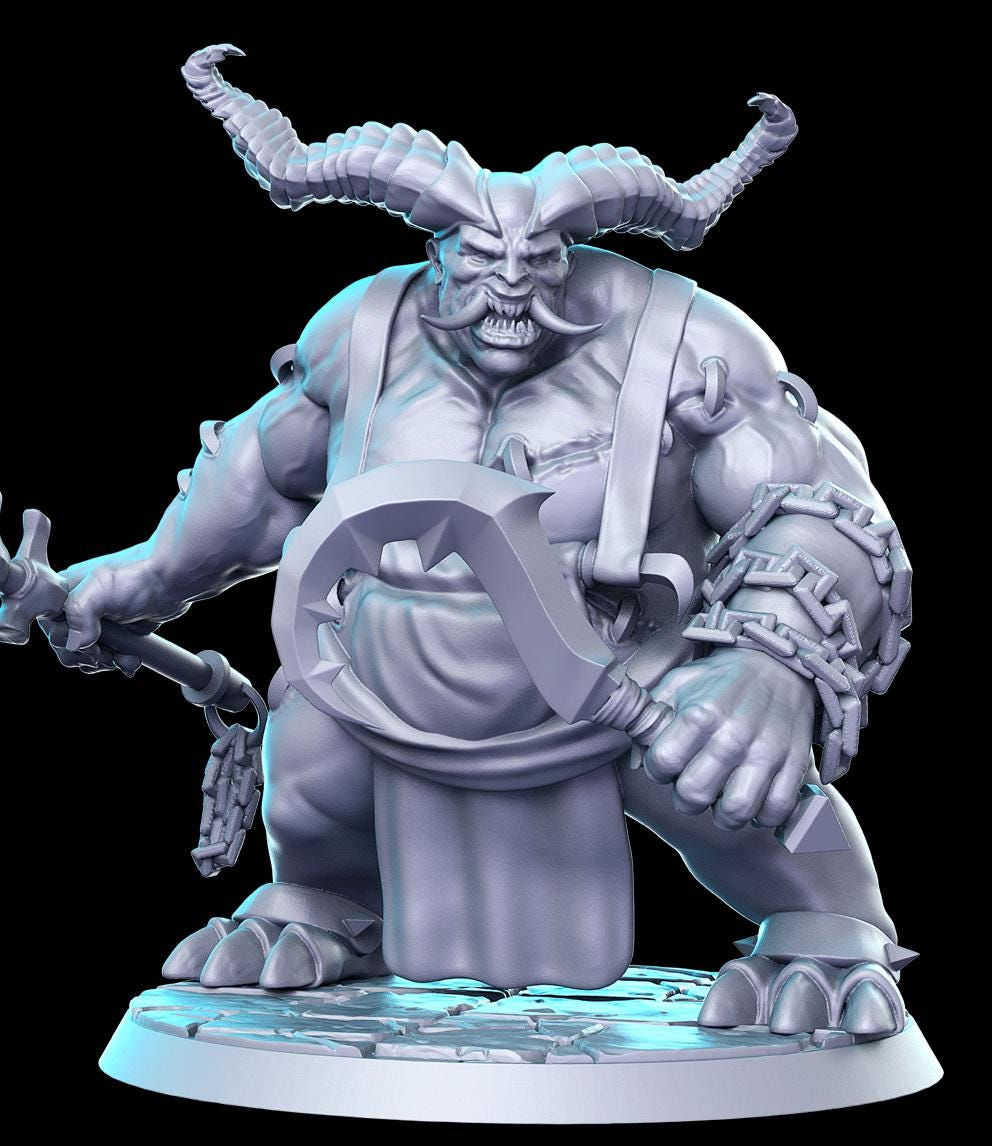 Blizzard Vol 4 Full Set DnD Miniature, Tabletop RPG DnD Mini, D&D Figurines, Fa