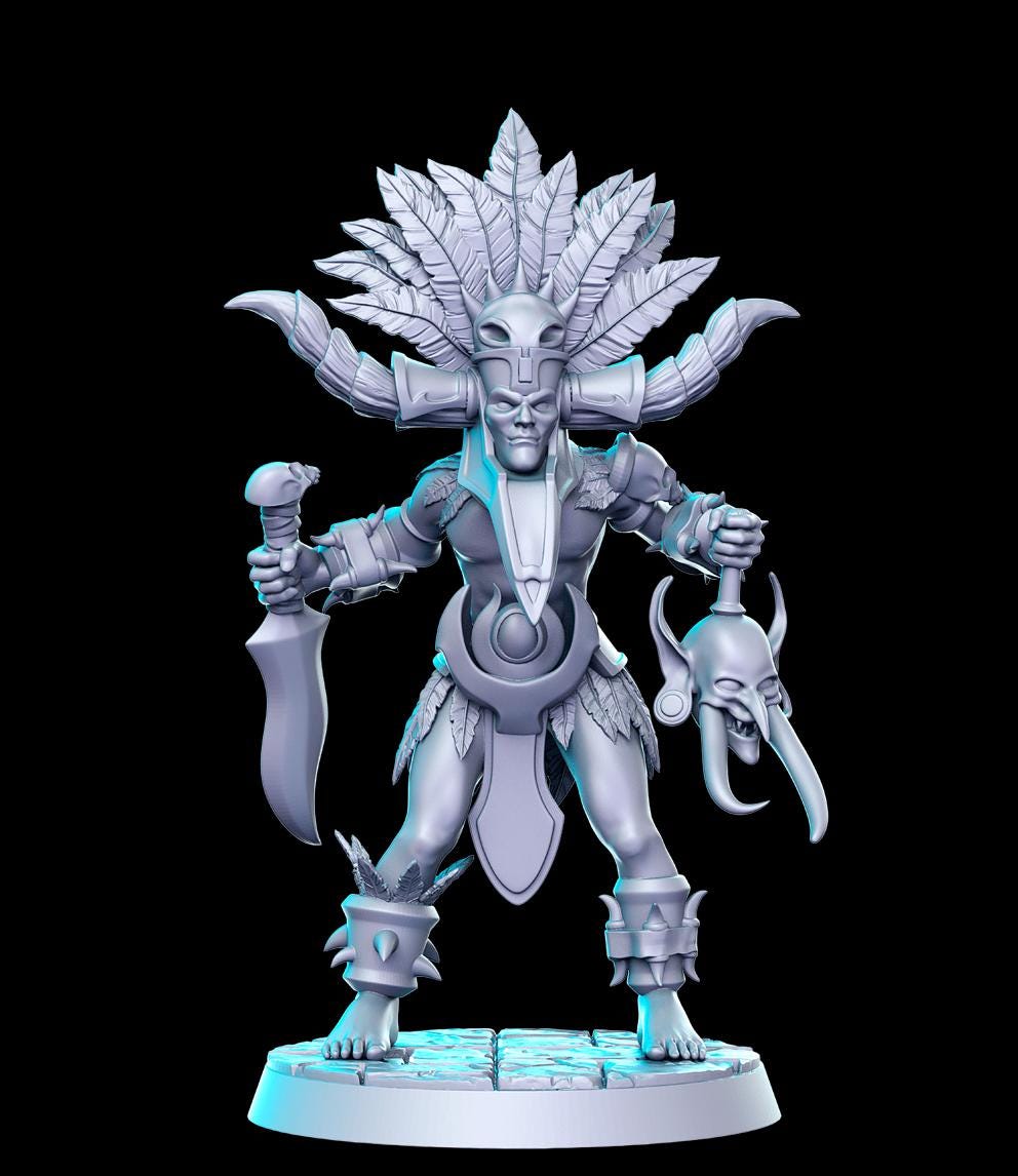 Blizzard Vol 5 Full Set DnD Miniature, Tabletop RPG DnD Mini, D&D Figurines, Fa