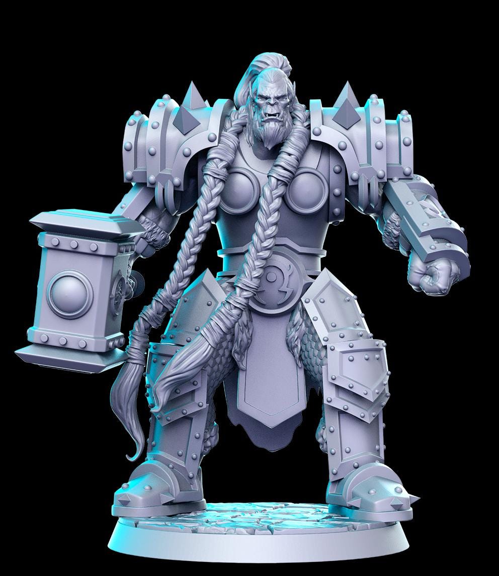 Blizzard Vol 5 Full Set DnD Miniature, Tabletop RPG DnD Mini, D&D Figurines, Fa