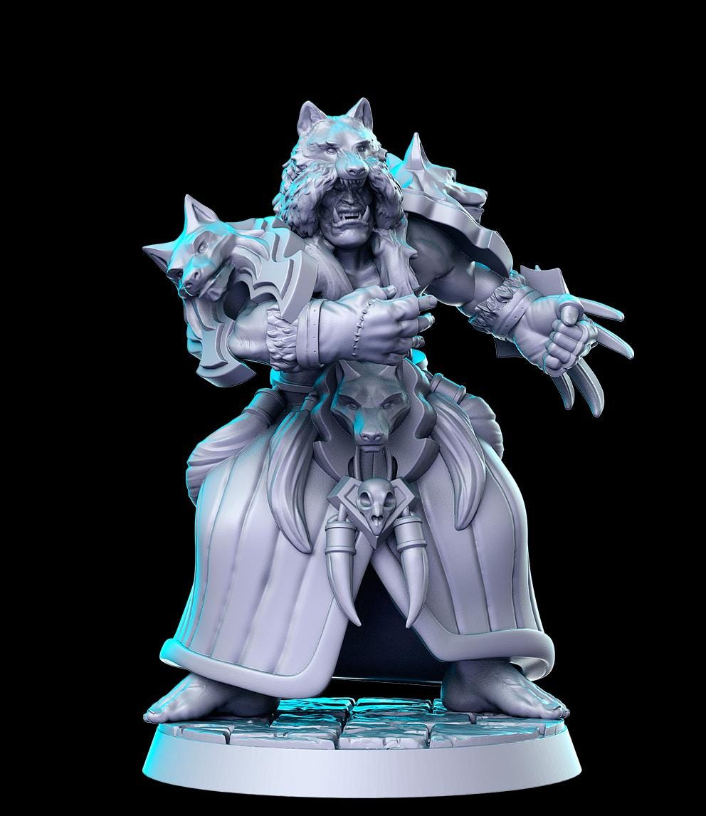 Blizzard Vol 3 Full Set DnD Miniature, Tabletop RPG DnD Mini, D&D Figurines, Fa