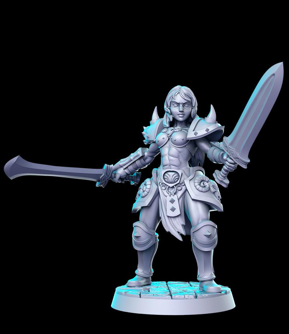 Blizzard Vol 6 Full Set DnD Miniature, Tabletop RPG DnD Mini, D&D Figurines, Fa