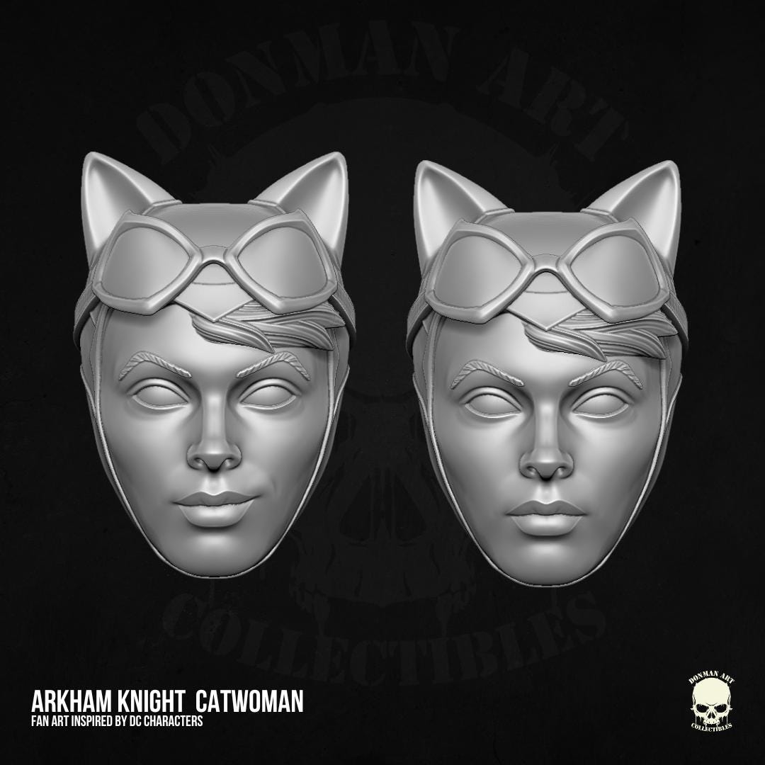 Catwomen Cat Women: 1/12 Scale Unpainted action figure