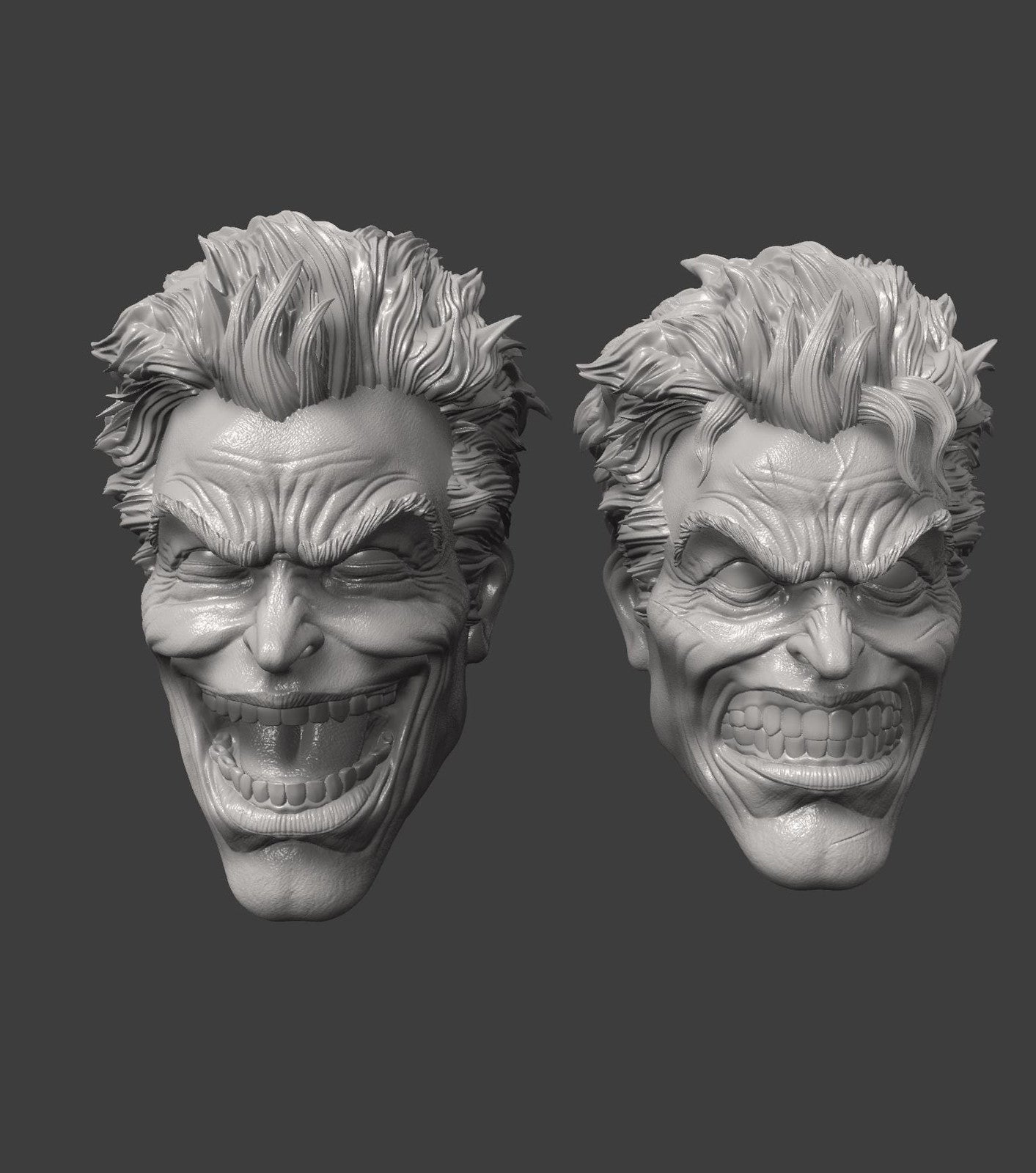 Joker head sculpt 1/10 7 inch dc multiverse figures
