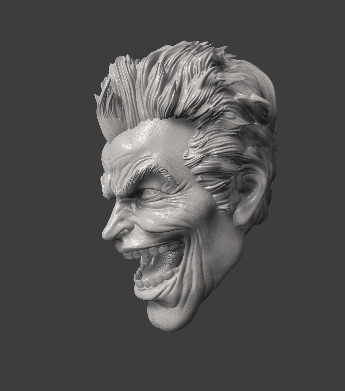 Joker head sculpt 1/10 7 inch dc multiverse figures