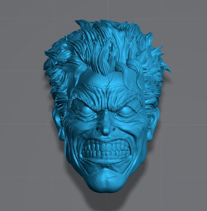 Joker head sculpt 1/10 7 inch dc multiverse figures