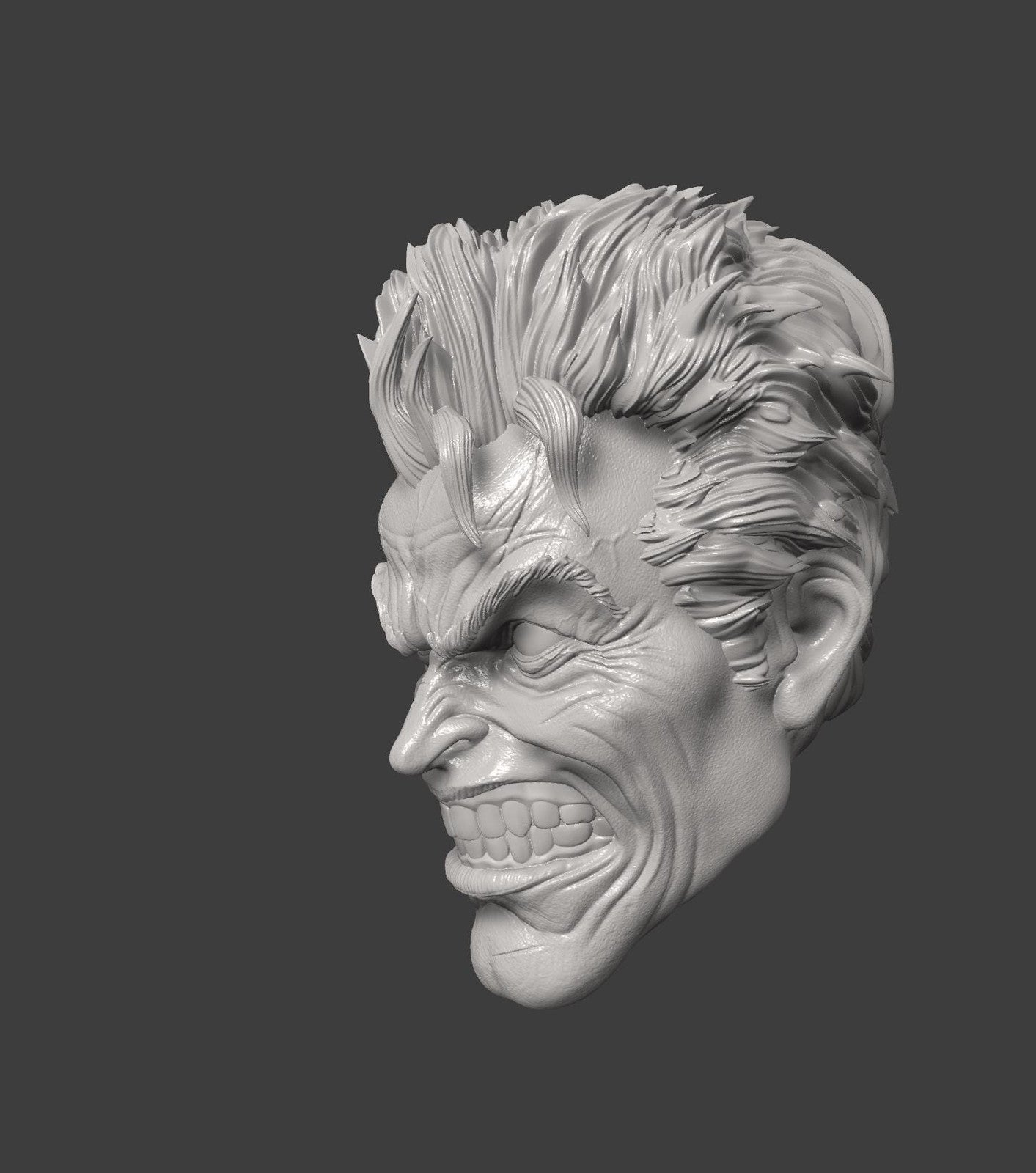 Joker head sculpt 1/10 7 inch dc multiverse figures