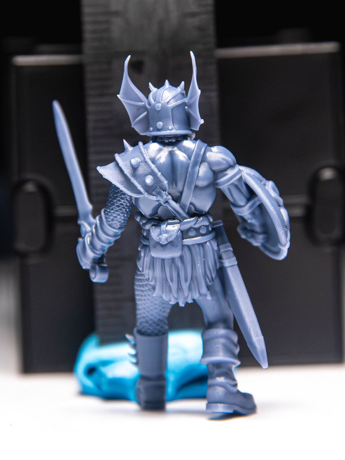 Warduke Villain DnD Cartoon Show Miniatures Unpainted 28mm or 32mm Dungeons and