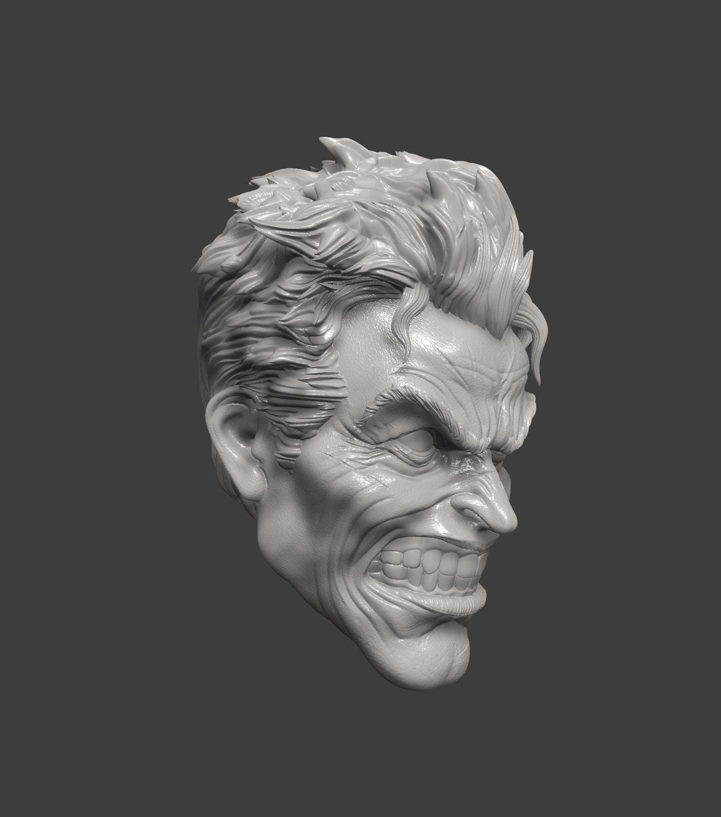 Joker head sculpt 1/10 7 inch dc multiverse figures