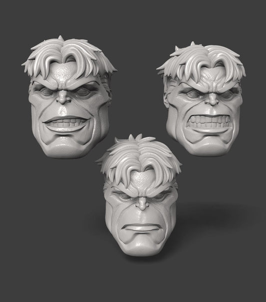 X-Men 97 Hulk head sculpt 1:12 6inch classified, GI joe, mezco, Marvel legend,