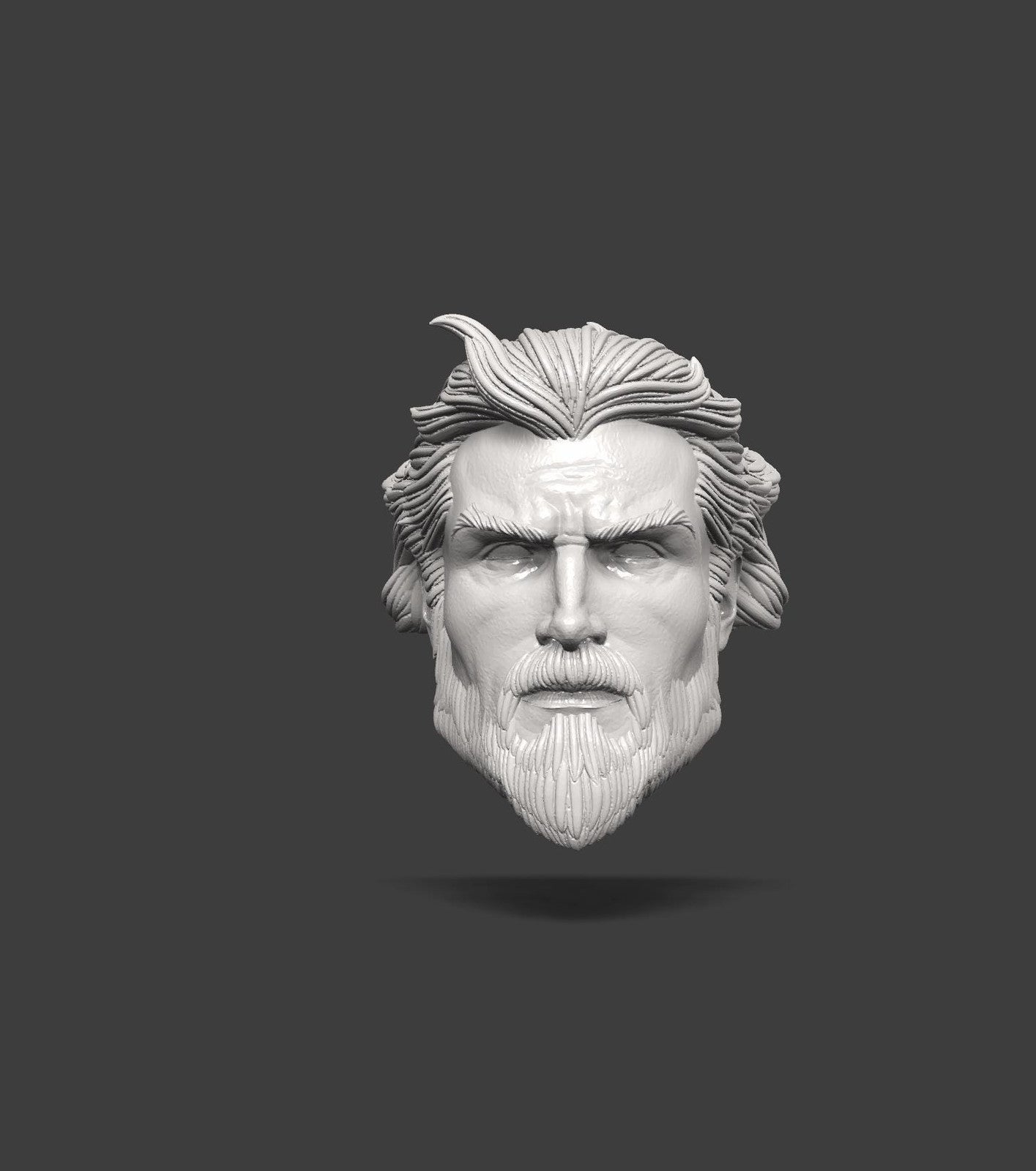 Aquaman head sculpt 1/10 7 inch dc multiverse figures